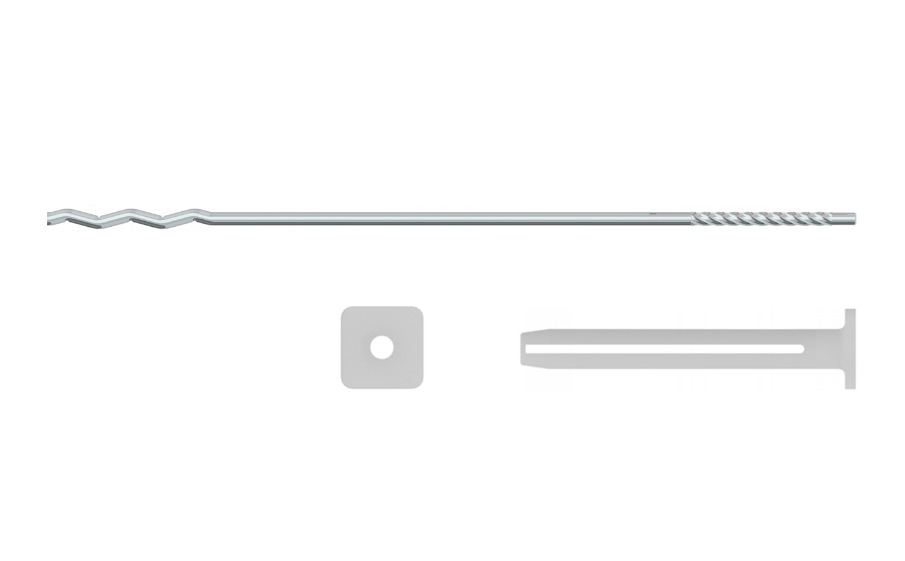 Металлическая гибкая связь TERMOCLIP МГС 2 MT E, 4*225 мм