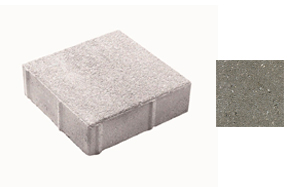 Плитка тротуарная, 200*200*40 мм, ЛА-Линия 2К.4, гладкая, серый, завод Выбор